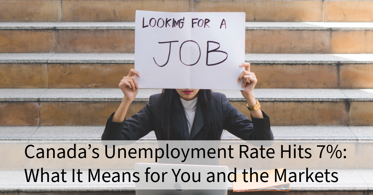 Canada’s Unemployment Rate Hits 7%: What It Means for You and the Markets